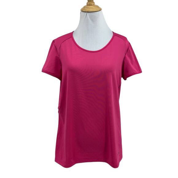 Patagonia Shirt Womens L Large Punch Geranium Common Threads Short Sleeve Top - Picture 1 of 10